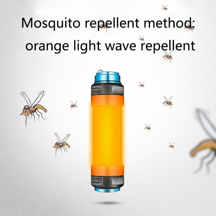 T30 Outdoor LED Camping Light Multi-Function Emergency IP68 Waterproof Flashlight with Mosquito Repellent / Warning Function