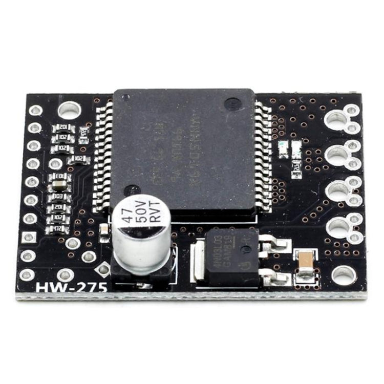 HW-275 Single DC Motor Drive Module 30A Large Current Self-Propelled Voltage Protection(VNH5019 Drive Module)