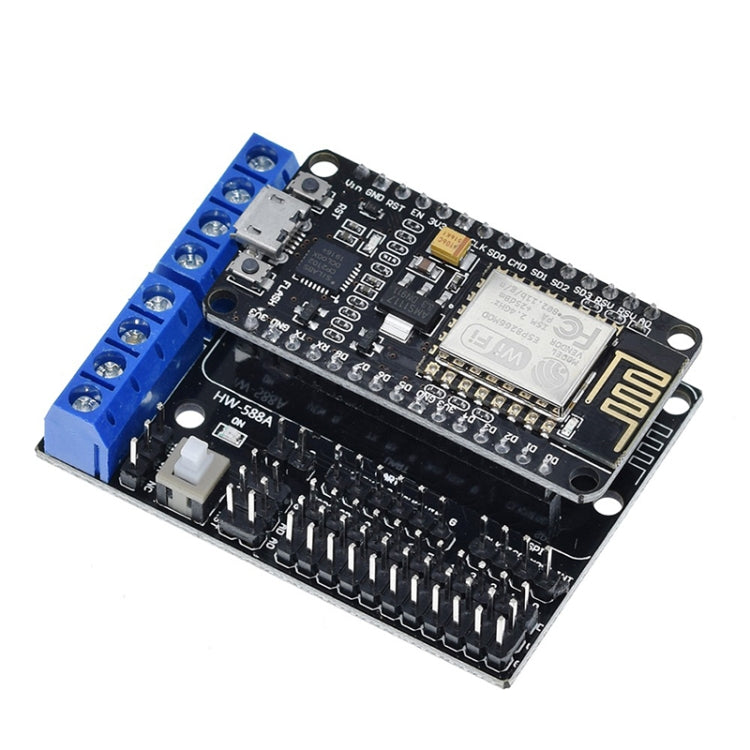 2 PCS Motor Drive Expansion Board L293D ESP12 DEV KIT Development Board(HW-588A)
