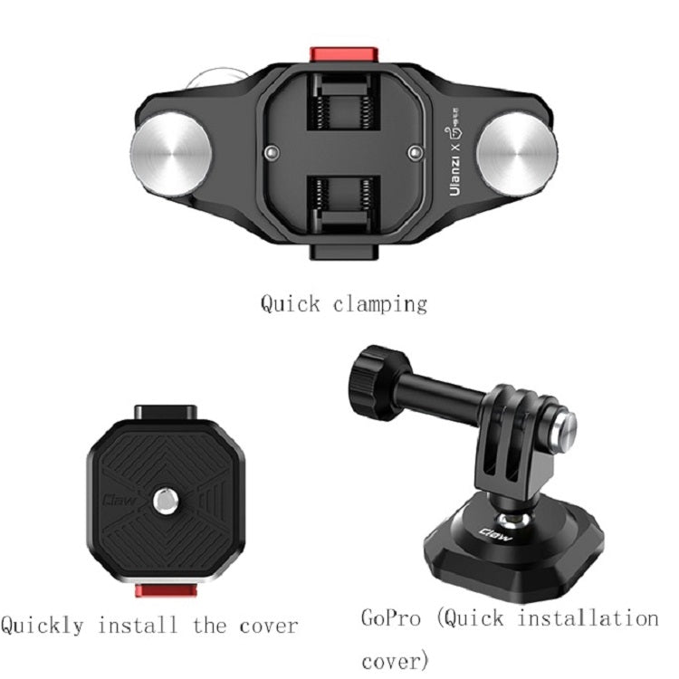 Ulanzi Claw SLR Mirrorless Sports Camera Quick Release System 1965 Shoulder Strap Quick Release Kit