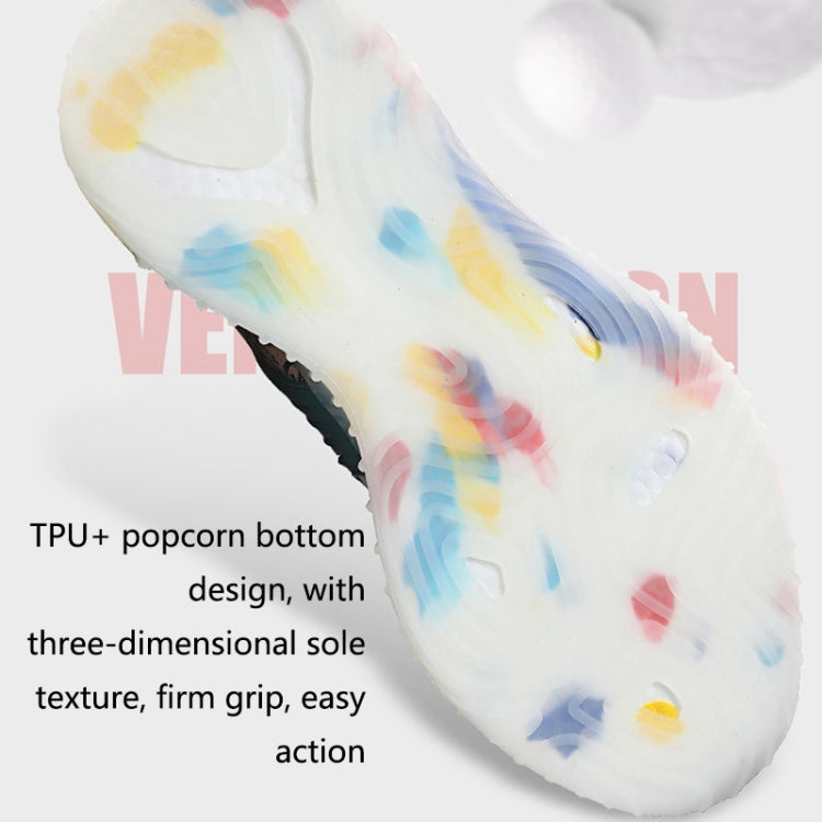3003 Summer Breathable Mesh Casual Men Shoes TPU Thick Sole Sports Running Shoes, Size: 46(White)