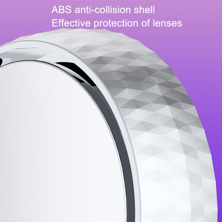 Repeated Disassembly Absorbing Car Back Vision Reversing Small Round Mirrors, Color: Black