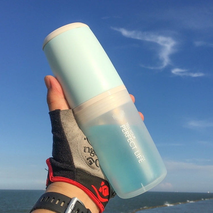 XC-393 Candy Color High Temperature Glass Portable Split Water Cup With Handle