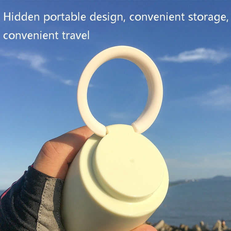 XC-393 Candy Color High Temperature Glass Portable Split Water Cup With Handle