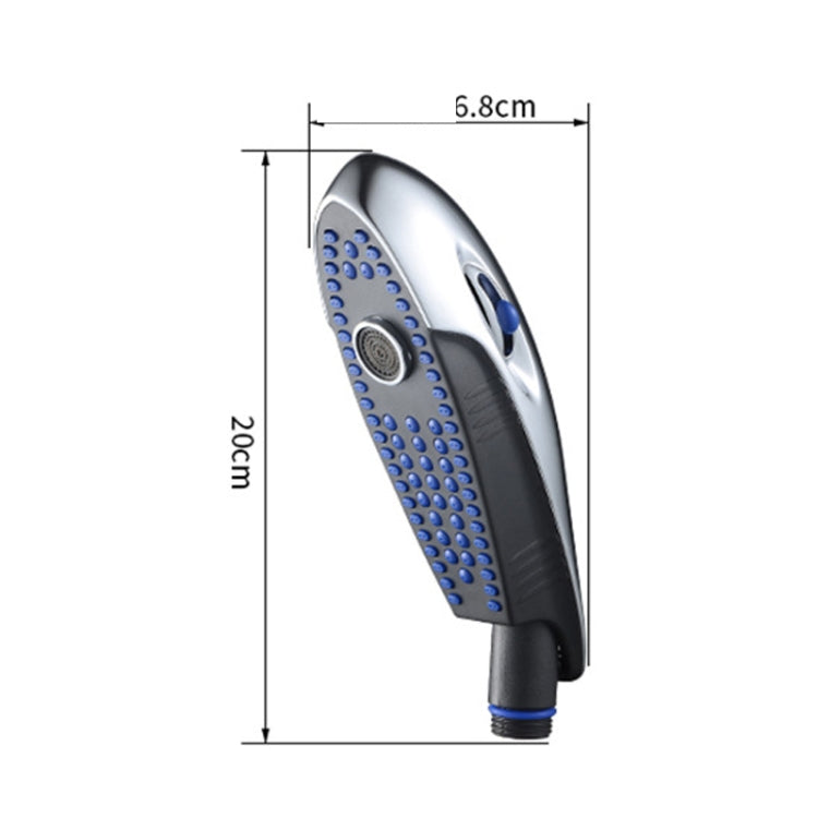 Bathroom Hand Shower Head Spray Faucet, Specification: Shower + 1.5m Tube + Socket