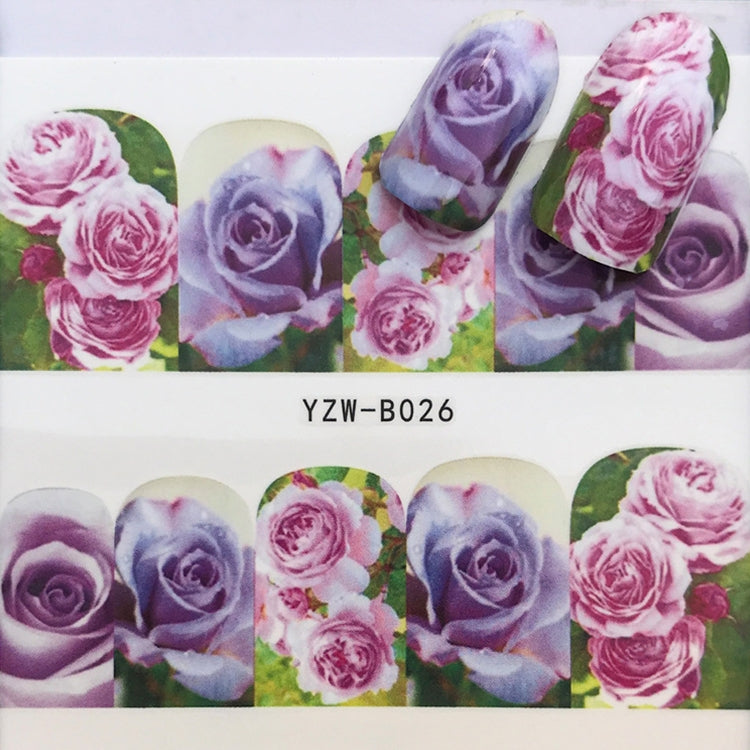 10 PCS Dandelion Nail Art Water Decals Transfer Sticker Manicure Nail Decoration