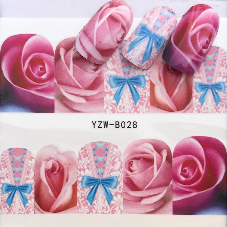 10 PCS Dandelion Nail Art Water Decals Transfer Sticker Manicure Nail Decoration