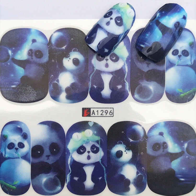 10 PCS Dandelion Nail Art Water Decals Transfer Sticker Manicure Nail Decoration