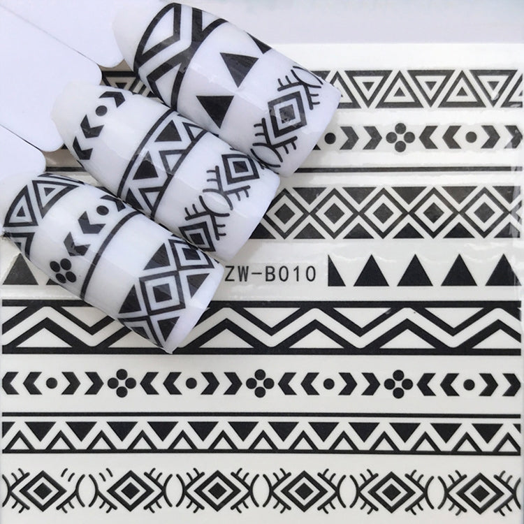 10 PCS Dandelion Nail Art Water Decals Transfer Sticker Manicure Nail Decoration