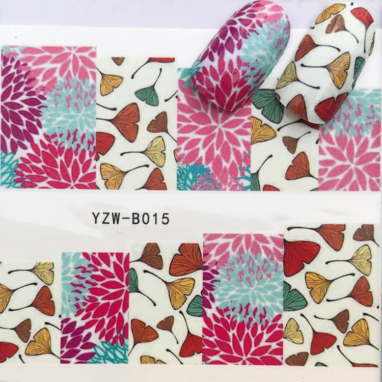 10 PCS Dandelion Nail Art Water Decals Transfer Sticker Manicure Nail Decoration