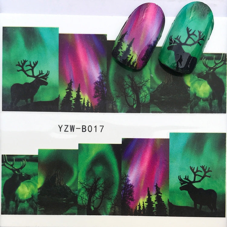 10 PCS Dandelion Nail Art Water Decals Transfer Sticker Manicure Nail Decoration