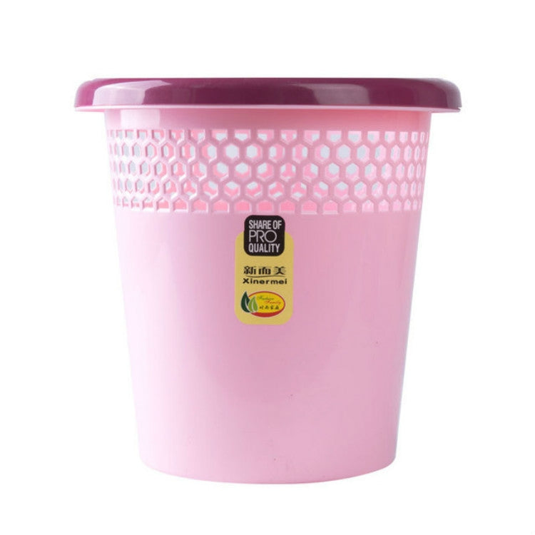 10 PCS Household Kitchen Living Room Bathroom Circular Press Ring Trash Can
