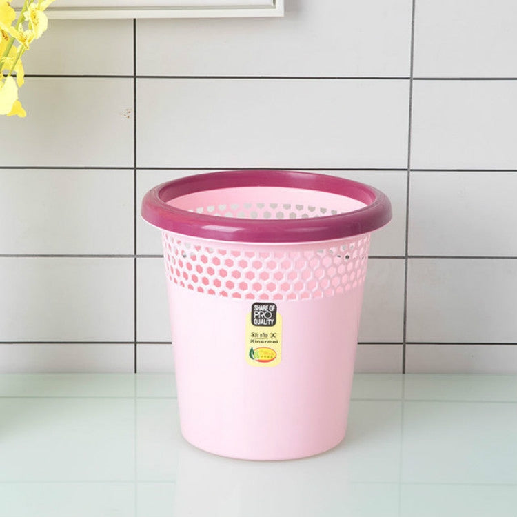 10 PCS Household Kitchen Living Room Bathroom Circular Press Ring Trash Can