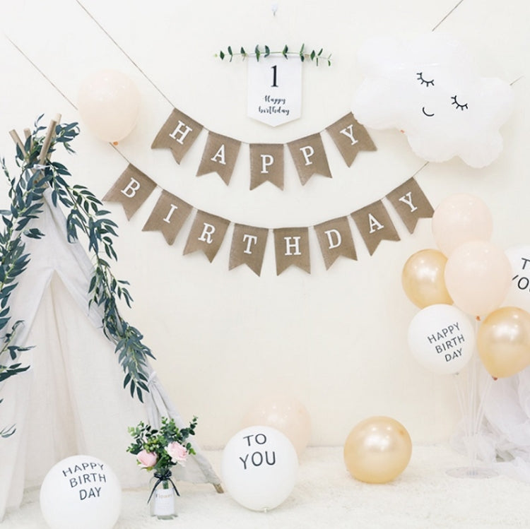 Mori Children Birthday Balloon Decoration Party Background Wall Decoration Package Specification: Type 9