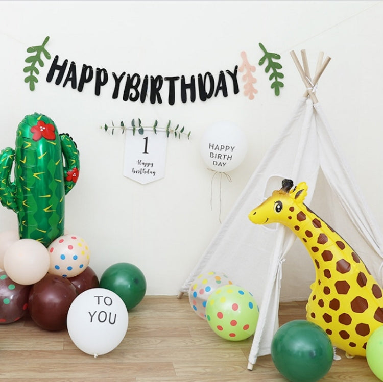 Mori Children Birthday Balloon Decoration Party Background Wall Decoration Package Specification: Type 10