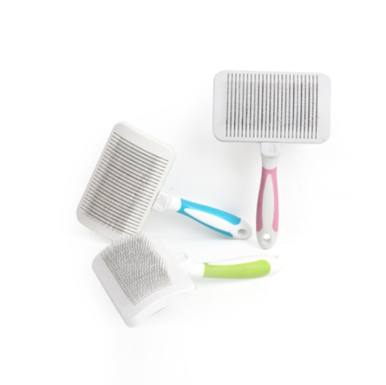 3 PCS Pet Hair Grooming Automatic Hair Removal Needle Comb, Specification: Large