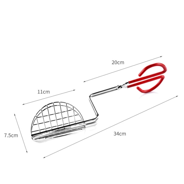 Stainless Steel Taco Tortilla Crust V-Shaping Tool ,Style: 5 Inch  Clip