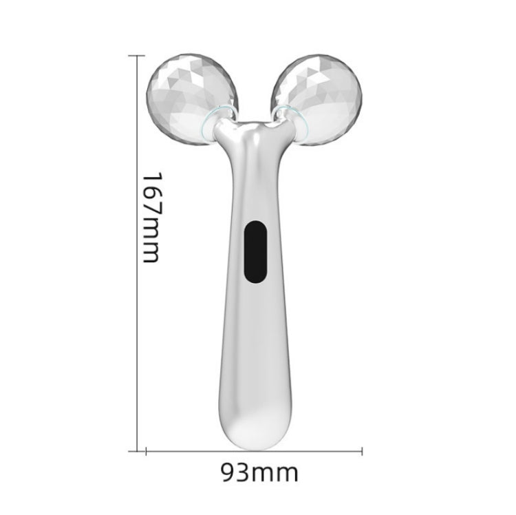 2 PCS Micro-Current Facial Massager Household Lifting Pushing And Scraping Roller Beauty Instrument(G2)