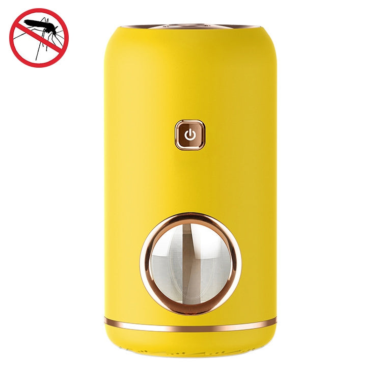 Household USB Portable Electric Mosquito Repellent Mosquito Lamp Night Light ,Style: USB Straight Plug (Yellow)