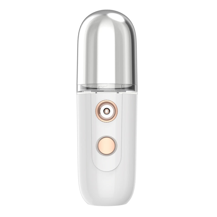 2 PCS Portable Rechargeable Water Replenishing Device Beauty Humidifying Sprayer, Colour: No. 4 White