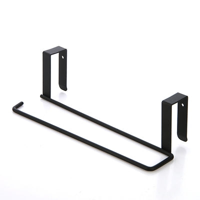 2 PCS Hook Type Kitchen Roll Paper Towel Holder Storage Rack Sundries Organizer Home Storage Tools Cabinet Cupboard Tissue Shelf