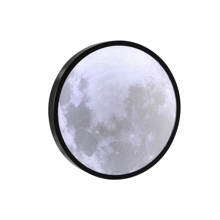 Moon Light Makeup Round Moon Mirror Tricolor Night Light Atmosphere Lamp, Size:  Diameter 20cm