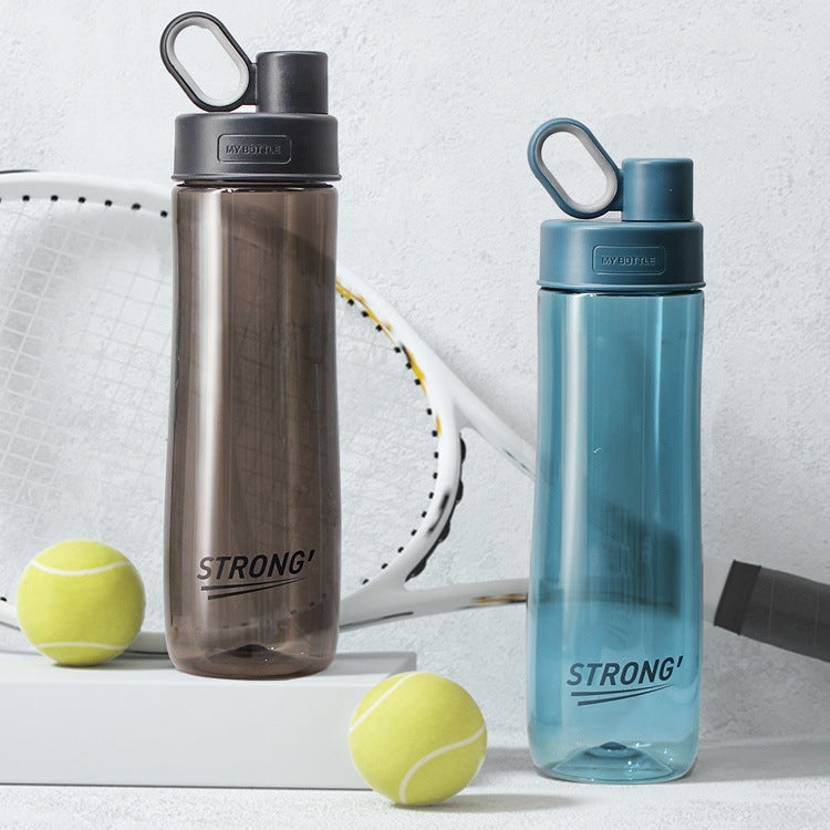 750ml Outdoor Portable Plastic Cup Fitness Sports Bottle Leak-Proof Drop-Proof Large-Capacity Handy Cup