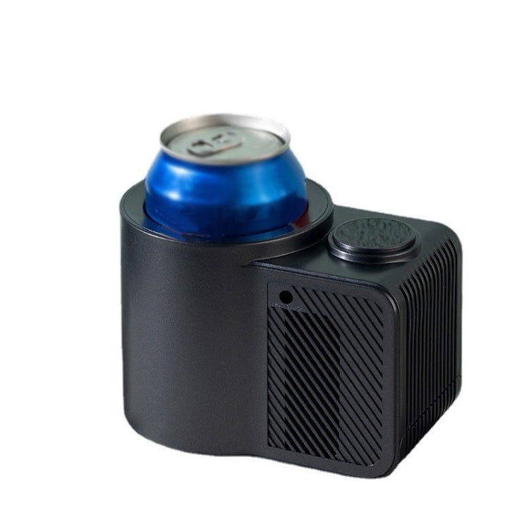 Y28003 Smart Car Portable Fast Cooler 12V Universal Mini Small Refrigerator(Black)