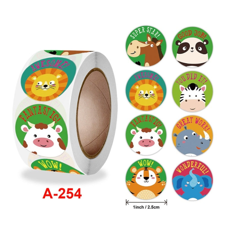 15 PCS Teacher Cartoon Pattern Fun Encourage Stationery Stickers Gift Packaging Bag Sealing Stickers