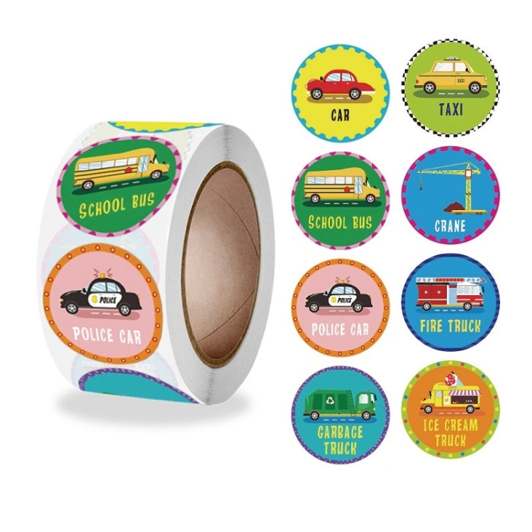 15 PCS Teacher Cartoon Pattern Fun Encourage Stationery Stickers Gift Packaging Bag Sealing Stickers