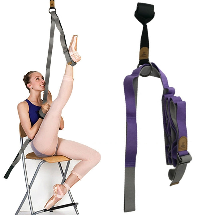 Taekwondo Ballet Dance Yoga Supplies Horizontal Open Rigid Strips Stretching Fork Training Belt
