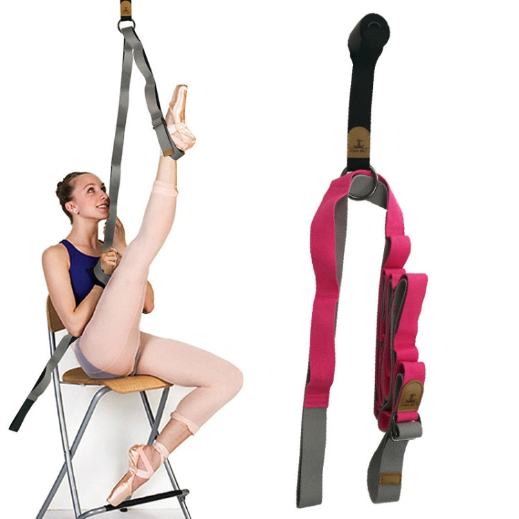 Taekwondo Ballet Dance Yoga Supplies Horizontal Open Rigid Strips Stretching Fork Training Belt