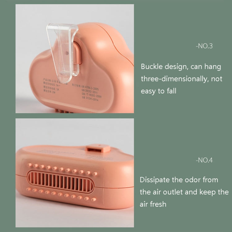 HGJ-C01 Cloud Refrigerator USB Charging Mini Deodorizer Home Disinfection Deodorizer