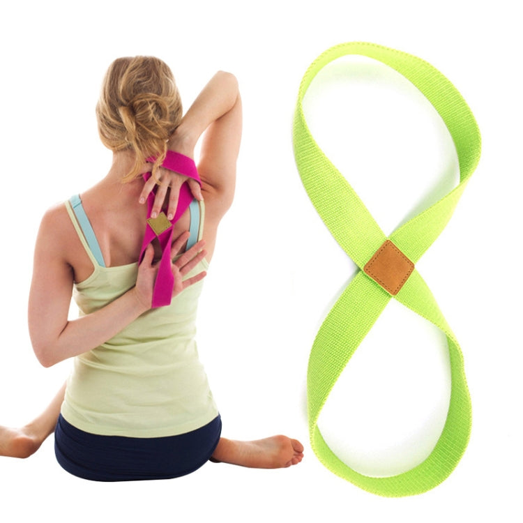 2 PCS Yoga Stretch Belt Cotton Thick Mobius Strip