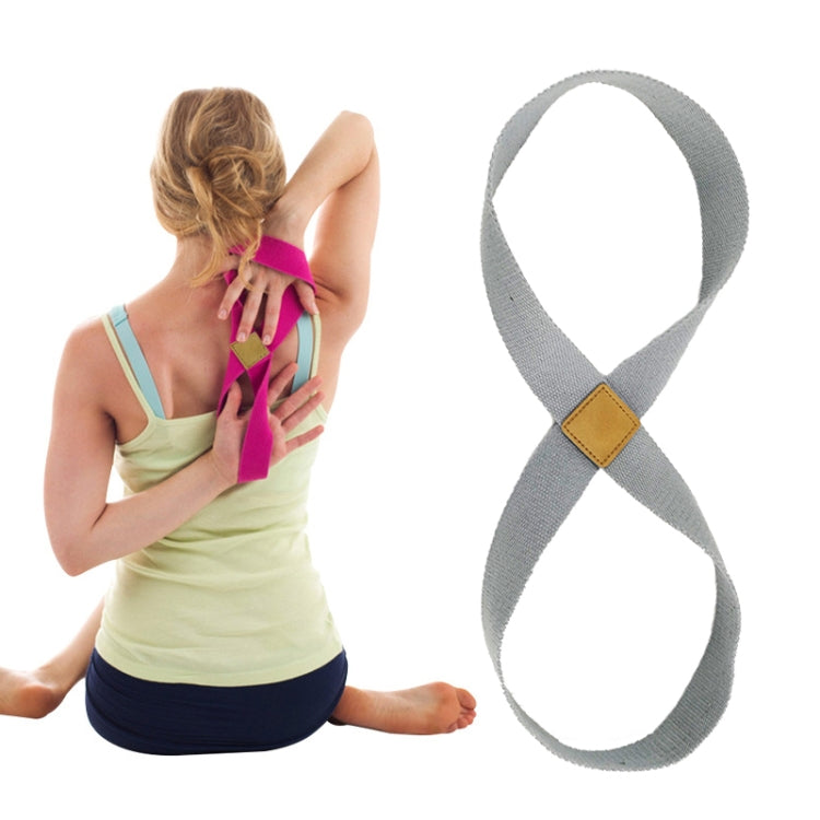 2 PCS Yoga Stretch Belt Cotton Thick Mobius Strip