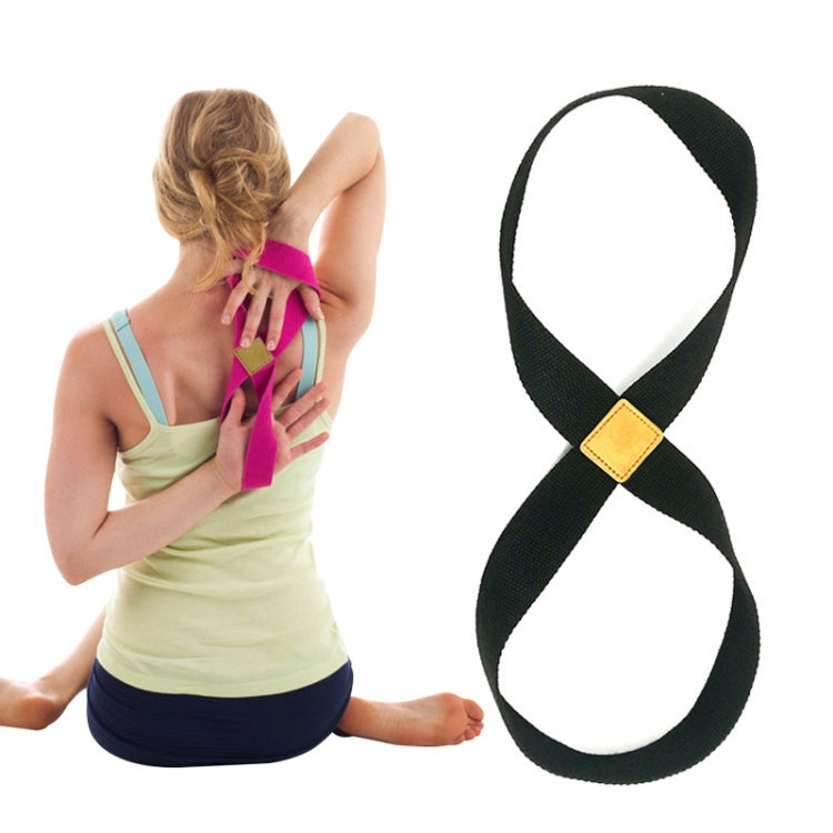 2 PCS Yoga Stretch Belt Cotton Thick Mobius Strip