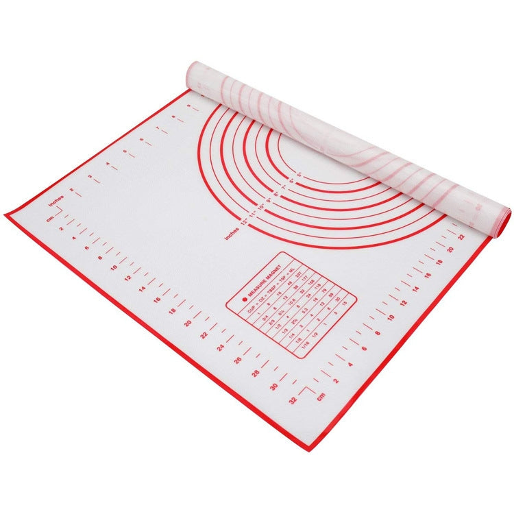 3 PCS 26 x 29cm  Thickened Teflon Non-Stick Mat Silicone Kneading Baking Non-Slip Mat