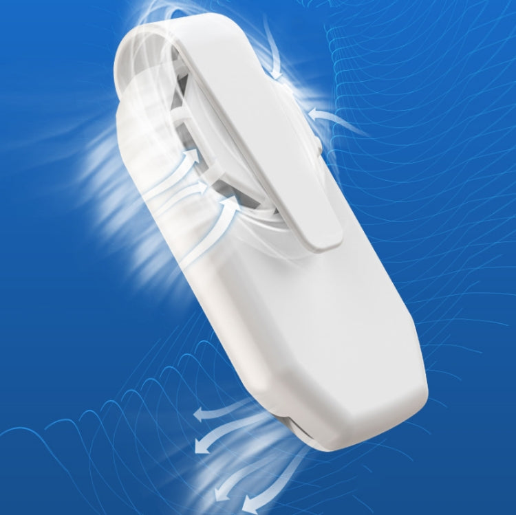 Children Mini Smart Anti-Fog Facial Protect Case Fan Breathing Valve(White)