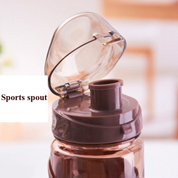 720ml 2 PCS Sports Outdoor Space Cup Portable Anti-Leakage Cup Thickened Anti-Fall Plastic Cup