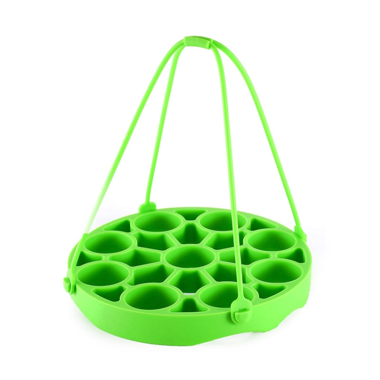 Multifunctional Silicone Egg Steamer Can Be Detached As A Heat Insulation Pad