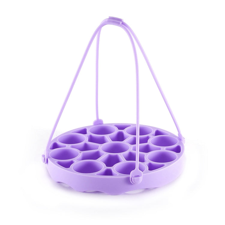 Multifunctional Silicone Egg Steamer Can Be Detached As A Heat Insulation Pad