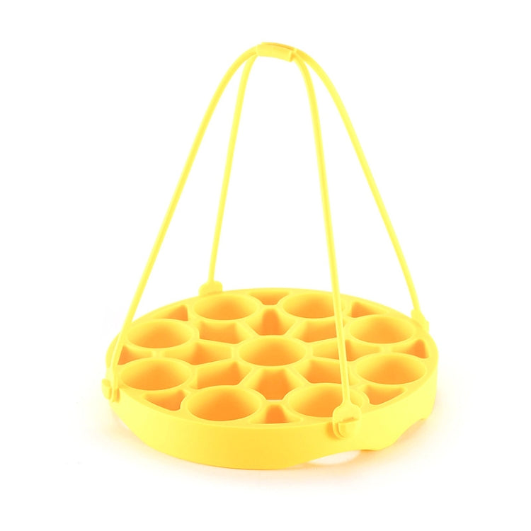 Multifunctional Silicone Egg Steamer Can Be Detached As A Heat Insulation Pad