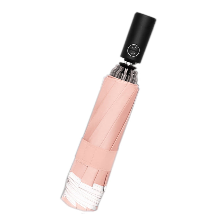 Automatic Folding Vinyl Tri-Fold Umbrella