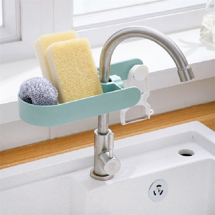 Kitchen Faucet Rack Sink Drain Rack Sponge Storage Shelf Pool Hanger