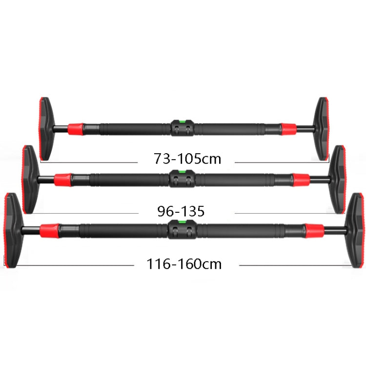 Punch-free Home Wall Indoor Horizontal Bar Pull-up Device Fitness Equipment, Specification: With Spirit Level, Middle