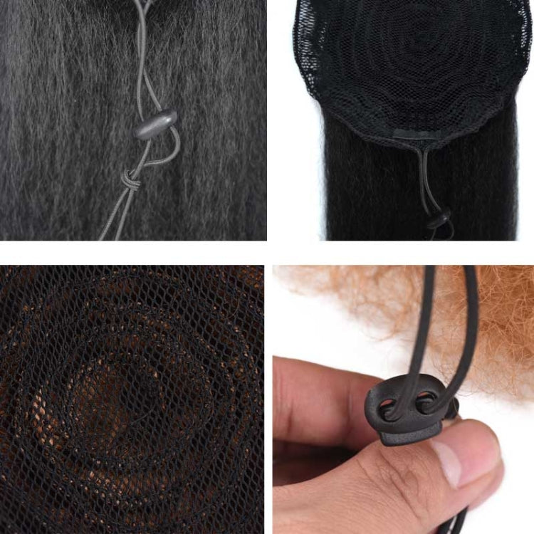 Fluffy Corn Whisker Long Curly Hair Fake Ponytail, Colour: 1.1B #