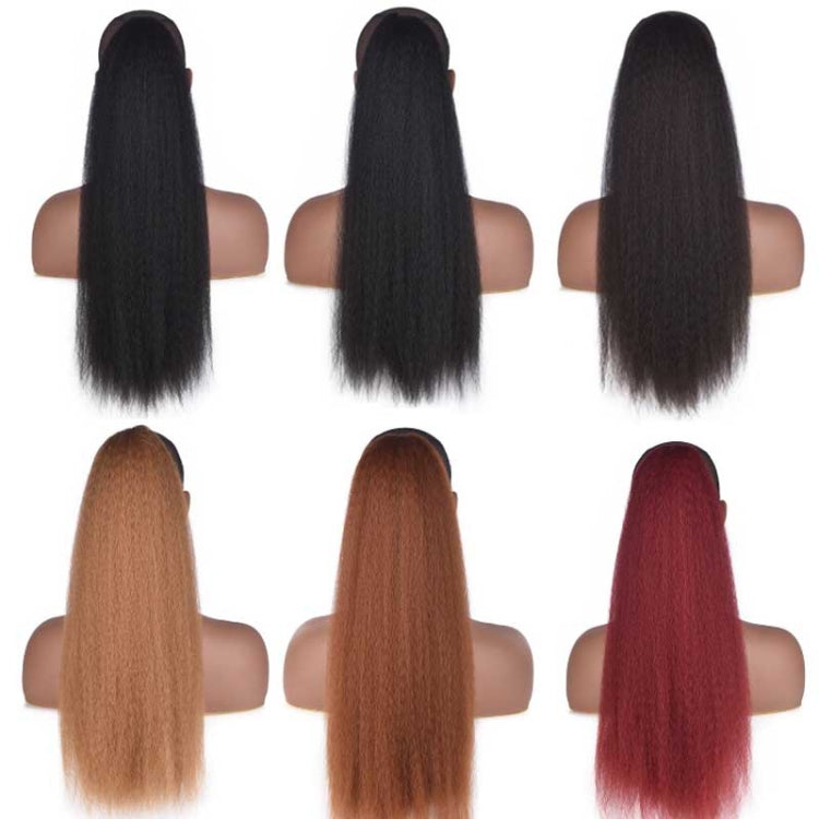 Fluffy Corn Whisker Long Curly Hair Fake Ponytail, Colour: 4.27 #