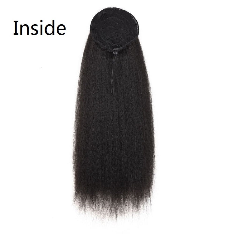 Fluffy Corn Whisker Long Curly Hair Fake Ponytail, Colour: 4.27 #