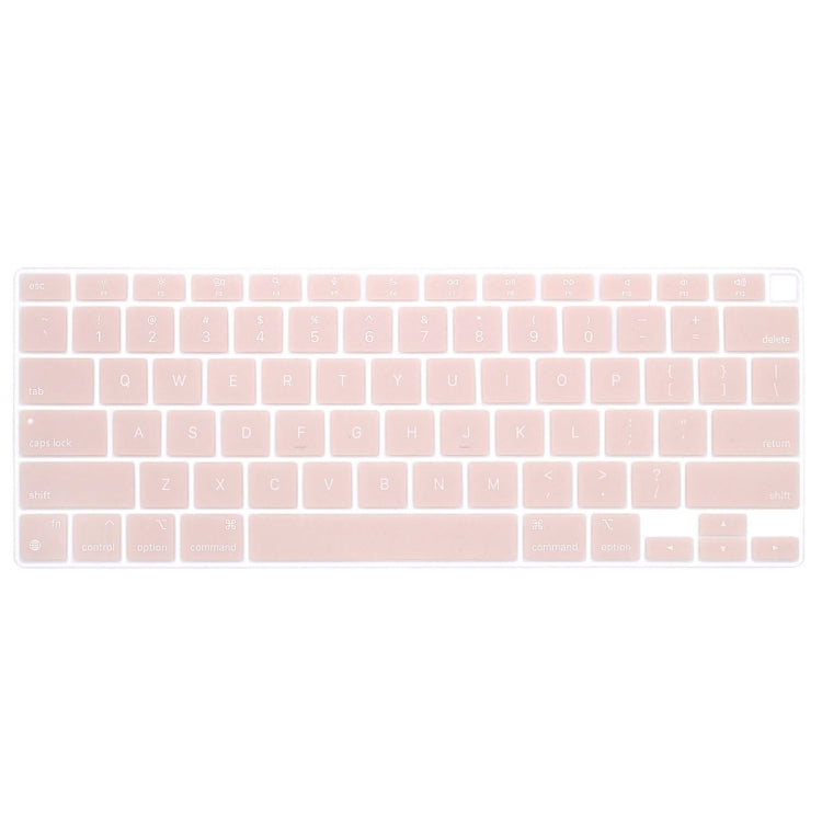 10 PCS Laptop Dust-Proof Waterproof Keyboard Film For MacBook Air 13.3 Inch A2337 2020 US Version (Rose Pink)