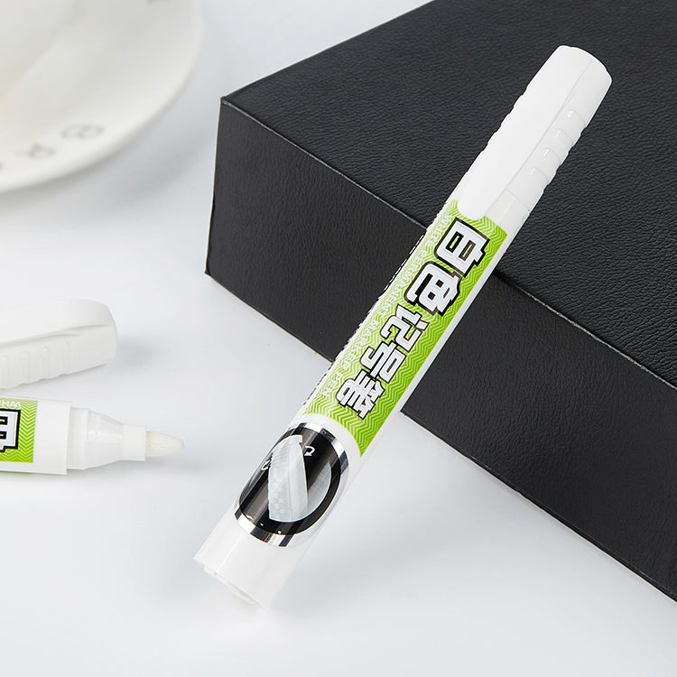 2 PCS DIY Waterproof Permanent Paint Marker Pens Sharpie White 6mm Craftwork Oil Pen